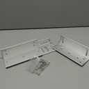 Z and L Bracket for 1200LBS 500KG Holding Force Electromagnet Lock Single Inward Door Access Control Electric Magnetic Door Lock