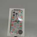 MOSNOVO Case for iPhone 16 Pro Max, [Buffertech 6.6ft Military-Grade Drop Protection] [Anti Peel Off Tech] Clear TPU Bumper Phone Case Cover Design - Strawberry Garden