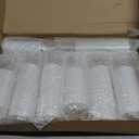 Flickering Flameless Candles Battery Operated with Remote and 2/4/6/8 H Timer Plexiglass Led Pillar Candles Pack of 9 (D2.3"xH 6"7"8")with Realistic Moving Wick Candles for Home Decor(White)