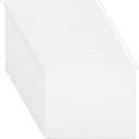 Tellingyou 25 Count White Hanging File Folders with Adhesive Tabs, Letter Size, Reinforced Hanging Folders Organizer, Standard Organizer for Filing Cabinet Home Office Desktop(11.6 x 9 Inch)