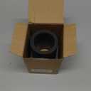 Matani Bamboo Toothbrush Holder Diatomite Tooth Brush Organizer - Storage Stand for Small Bathroom & Counter - Removable Base & Drain Holes, Water-Absorbent & Quick-Drying (Black)