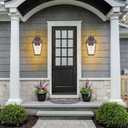 Large Outdoor Light Fixtures Wall Mount 21'' Waterproof Exterior Wall Lanterns Outdoor Lighting Oil-Rubbed Bronze Outside Sconces Front Porch Lights for House Garage Doorway Patio