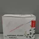 RADIUS Dental Floss, Natural Floss, Unscented Silk, 33 Yards, Compostable & Non-Toxic Oral Care Designed to Help Fight Plaque, Pack of 6