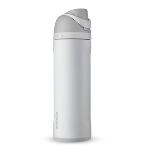 Owala FreeSip Insulated Stainless Steel Water Bottle with Straw, BPAFree Sports Water Bottle, Great for Travel, 32 Oz, Shy Marshmallow