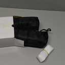 Sunolga Water Resistant Door Draft Stopper Blocks Hot and Cold Air with Removable Washable Cover for Bottom of Door, All-Season Seal for Wind, Door Sweep for Gaps Up to 3", Home Essentials, 28", Black