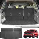 Rear Cargo Mat for 2018-2024 Ford Expedition/Lincoln Navigator Trunk Mat(Not for Max or L Models), All Weather Cargo Liner for 18-24 Expedition/Navigator Accessories