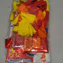 Fire Truck Theme Party Supplies set : Decorations with Happy Birthday Banner , Table Covers , Foil & Latex Balloons . Cake Topper , Paper Pom , Firefighter Tattoo Sticker. Perfect for kids Party !