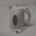 OVENTE Electric Kettle, 1.7L Fast Boiling Water Heater for Coffee or Tea, BPA Free with Water Level Gauge, Auto Shut-Off, Boil-Dry Protection, Indicator Light and Removable Filter, White KP72W