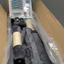 BestPet | 54" Cat Tree Tower | Dark Gray | Sturdy, Easy to Assemble, Multi-Level Activity Center with Sisal Scratching Posts, Condos, Perches, Hanging Cat Toys, Observation Decks & Ladder