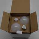 3500K LED Light Bulbs A19 100 Watt Equivalent (Not Dimmable), Natural White, 1600 Lumens, E26 LED Bulbs 15W, Energy Saving Light Bulb for Living Room (4 Pack)