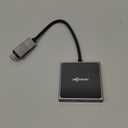 Wireless CarPlay Adapter for iPhone– Super mini 2 in 1 Plug Convert Wired to Wireless Car Play Dongle for Apple iOS 10+ , Instant Connectivity, Fit for Cars with Built-in CarPlay, Black Silver