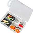 Celsius GWK-1 Walleye Kit Includes Durable Re-Usable Tackle Box