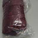 Extra Soft Body Pillow Cover, Sherpa/Microplush Material, 20x54 Inches, Zipper Closure (Wine)