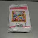 DMCVIVR Stamped Cross Stitch Kits for Beginners Adults Needlepoint Kits for Beginners Embroidery Kits for Adults Crossstitch Kit for Beginners 11CT-Bird House 18x18 inch (Artdesign35)