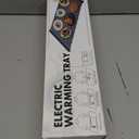 Food Warming Mat - Portable Party Buffet Electric Warming Tray, Foldable Food Warmer, Timed Off, Temperature Adjustable, Suitable for Daily, Outdoor, Party (Gray)