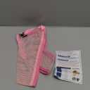 Crazy Felix Nylon Dog Muzzle for Small Medium Large Dogs Poodle Labrador Golden Retriever Doberman, Air Mesh Breathable and Drinkable Pet Mouth Guard for Anti-Biting Chewing Scavenging(XL, Pink)