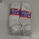 Diamond Star Diabetic Ankle Socks for Men and Women, Non Binding Cushioned Cotton Socks for Sensitive Feet Care (10-13, Grey), 12 Pairs