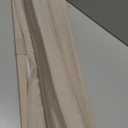 Eclipse Drewton Motorized 100% Blackout Cordless 35 in Wide x 64 in Long Textured Roman Shade in White