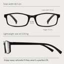 Gaoye +1.75 Reading Glasses Men - Blue Light Blocking Lenses, TR90 Frames, UV400 - Eyeglasses with Clear Vision
