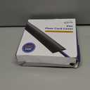 ZhiYo Floor Cord Cover 6ft, Cord Hider Floor Hide Extension Cords, PVC Cable Management Cover Prevent Cable Trips, Wire Covers for Cords, Cable Protector Wire Cavity W0.6in H0.32in Black