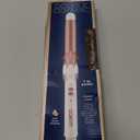 Conair Double Ceramic 1-Inch Curling Iron, 1-inch barrel produces classic curls  for use on short, medium, and long hair (White)