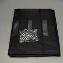 Opret 30 Pockets Storage Pocket Chart with 30 Nametag Pockets, Hanging Wall File Organizer for File Folders with 5 Hangers for Classroom, Office, School Mailbox Organizer and Home (Black)