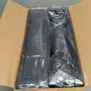 Stadium Seats for Bleachers with Back Support, Bleacher Chairs with Backs and Cushion Wide, Portable Folding Seats with Magnetic Bottom Strips, Includes Shoulder Strap - Black (2, Black)