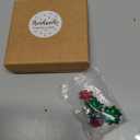 Dayaney Valentine Earrings Gnome Gifts for Women Bow Earrings Tree Gifts Bell Accessories Match Gnome Sweaters as Holiday Jewelry Valentine Gnomes