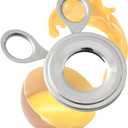 Egg Shell Opener, Stainless Steel Egg Cracker Tool, Easy Egg Topper Cutter for Quickly Removing Cooked Egg Shells Kitchen Gadget for Home Use (1 Pcs)