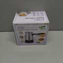 Sanpyl Electric Turkish Coffee Maker, Stainless Steel Turkey Coffee Pot Arabic Greek Coffee, 600ml 600W Coffee Tea Milk Heating Kettle, Removable Anti Scald Handle, 5-6 Cups