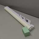 AOSKY Cordless Roller Shades Blackout Blinds for Windows Room Darkening Rolled Up Shades with Spring System, UV Protection Window Shades Door Blinds for Home and Office (23" W x 72" H, Ivory)