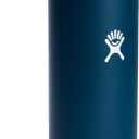 Hydro Flask Water Bottle - Insulated Stainless Steel - Straw Lid, Non Spill, Leakproof 24 Oz Indigo Blue