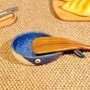 Ceramic Whale Spoon Stand - Adorable Kitchen Decor, Heat-Resistant & Stain-Proof Spoon Rest, Easy-Clean Whale-Shaped Holder for Home Cooks & Gift Givers