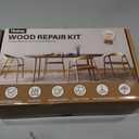 Laminate Floor Repair Kit with Heat Pen,Linoleum Repair Hard Wax 12 Color Wood Vinyl Floor Furniture Repair Kit Touch Up Marker Cover Scratches, Stains, Cracks, Holes for Door, Cabinet, Table