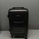 Amazon Basics Hard Shell Carry On Spinner Suitcase Luggage - 30.7 Inch, Slate Grey