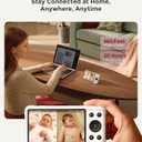 Momcozy BM04 Smart WiFi Baby Monitor with 2 Cameras, 5" 1080P Split Screen Video Baby Monitor with Camera and Audio, Motion Detection, Electric Fence, Clear Night Vision, 2-Way Audio, 5000mAh Battery