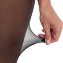 Veluk Tights For Women (Black)