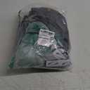 Halloween Garage Door Banner Pumpkin Hanging Backdrop Horror Moon Night Door Cover Halloween Wall Decorations Scary Cemetery Photo Background for Outdoor Holiday, 7 x 8 Ft (Green)