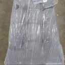 MAXYOYO Tri-Fold Mattress, 6 Inch Tufted Folding Mattress Full Foam Bed, Foldable Floor Couch Guest Bed Topper Portable Camping Sleeper with Corded Fabric, Dark Grey, 53"x75"