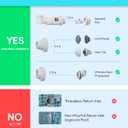 2025 Upgraded Higher Pool Fountain for Above Ground and Inground Pools, 360 Adjustable Dual Spray Waterfall Pool Sprinkler Cooler, Outdoor High-Pressure Pool Accessories for Cooling and Relaxation (White)