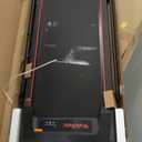 Walking Pad, Incline Walking Pad Treadmill, Under Desk Treadmills 265 Lbs Capacity, 2.5HP Low Noise Portable Running Machine for Home and Office, with LED Display, Remote Control