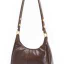 Shoulder Bags for Women Small Hobo Bags Crescent Shaped Cute Retro Tote Handbag Mini Clutch Purse with Zipper Closure