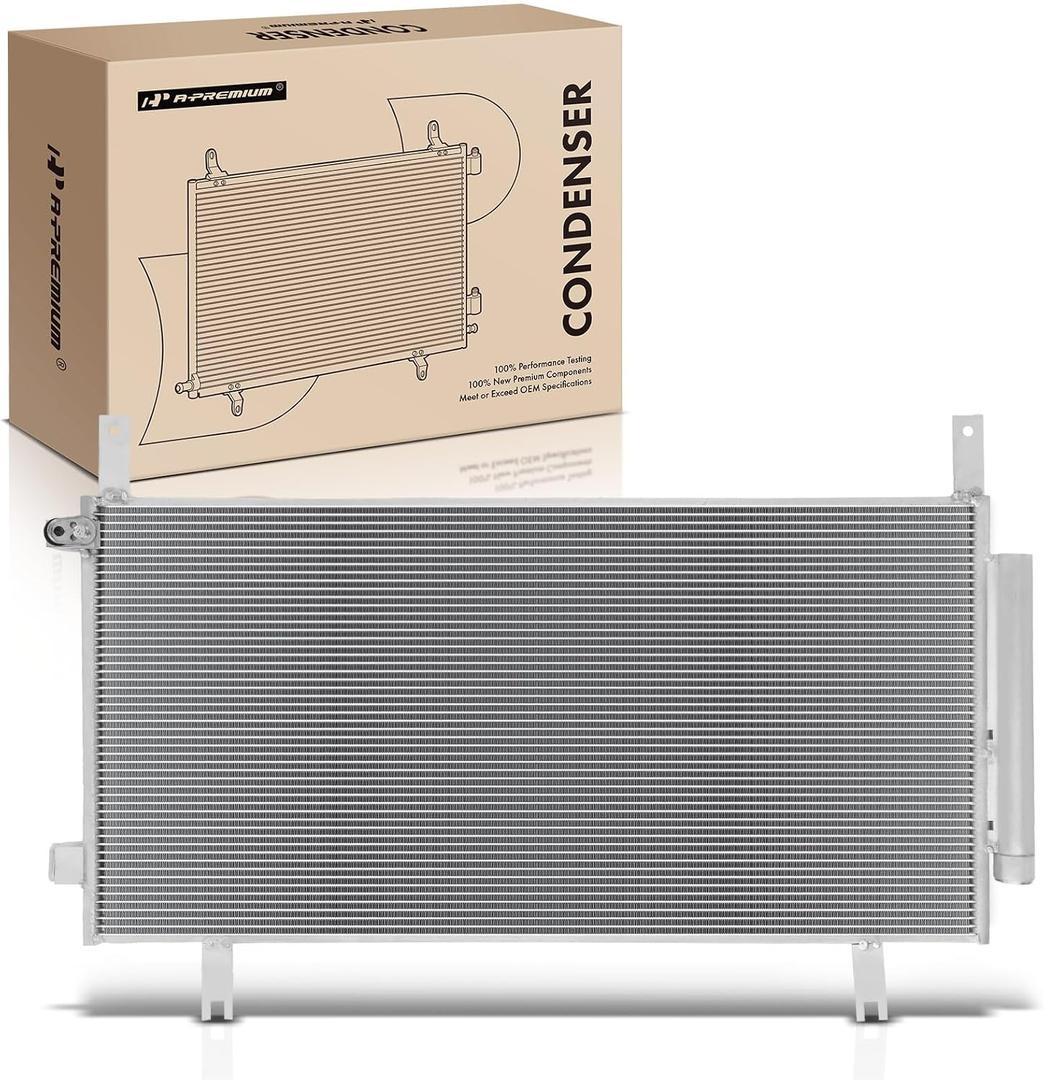 A-Premium Air Conditioning A/C Condenser Compatible with Honda CR-V CRV 2017-2022 1.5L, Replace# 80100TLAA01