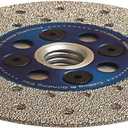 YIJING 4" Metal Diamond Blade for Rebar Steel,Granite Saw Blade Diamond Blade for Marble Quartz