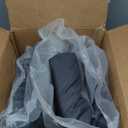 MIHIKK Waterproof Dog Beds Large Sized Dog Orthopedic Dog Beds for Crate with Removable Washable Cover Egg-Crate Foam Pet Pad Mat with Anti-Slip Bottom, 41x27 Inch, Grey