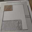 Keonjinn LED Mirror for Bathroom 24 x 30 in, Brushed Nickel Frontlit & Backlit Bathroom Mirror with Lights, Brushed Beveled Framed, Tempered Glass, UL Listed LED Driver, 3-Color Dimmable, Anti-Fog