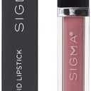 Sigma Beauty Liquid Lipstick – Bold and Luxurious Liquid Matte Lipstick with a Satin Finish - Clean, Vegan Cruelty Free Makeup (New Mod)