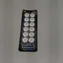 HL Submersible LED Light,White Small LED Light,100 Hours Waterproof Flameless Led Lights Battery Powered for Wedding Home Vase Festival Party Decoration 12pcs (Built-in 24 Batteries)