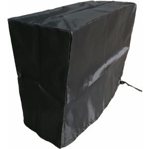Large Size CPU Dust Cover, Gaming Computer Desktop PC Mid-Tower [Antistatic, Waterproof] Jacket Protector, PC Case, Computer Dust Cover with Adjustable Elastic Cord (10W x27.5D x20H) (Black)