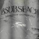 Bsubseach Terry Cloth Cover Up - Women Zip Up Long Sleeve Swimsuit Coverup Hooded Bath Robes with Pockets, White XXL